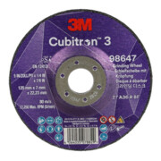 3M CUBITRON Disque à ébarber 3 125x7mm 36+