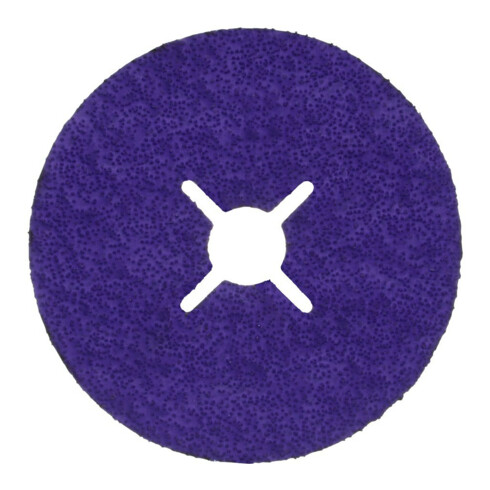 3M CUBITRON Disque abrasif fibre 1187C 125 mm, 3, P 36+ 22 mm fendu