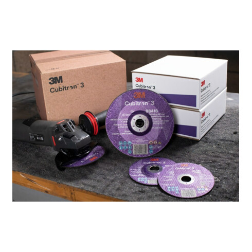 3M CUBITRON Disque de découpe 3 125 x 1,6 mm