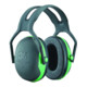 3M Cuffie auricolari X1A, nero/verde-1