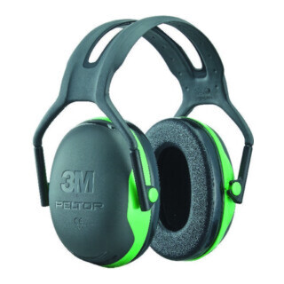 3M Cuffie auricolari X1A, nero/verde