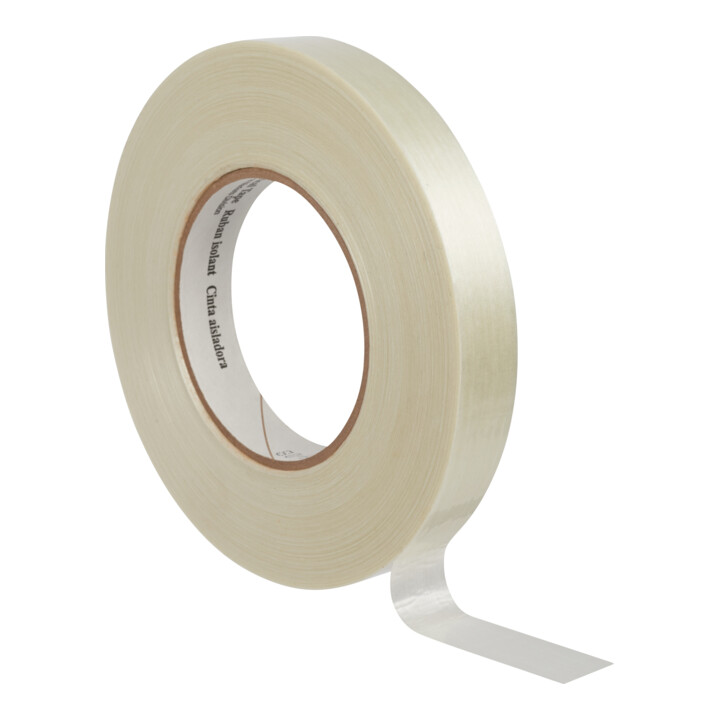 3M Deutschland Glasf-Polyest-Isolierband 19 mm x 55 m, transp. Scotch 45 19x55