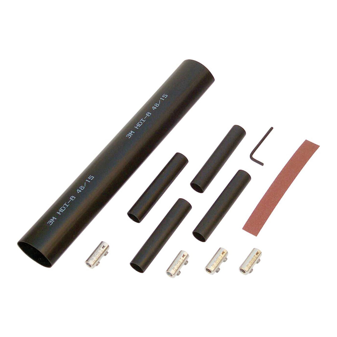 3M Deutschland Manchon thermo-rétractable 5x1,5-6mm² Conn. protégée 91-AHMC 6/5