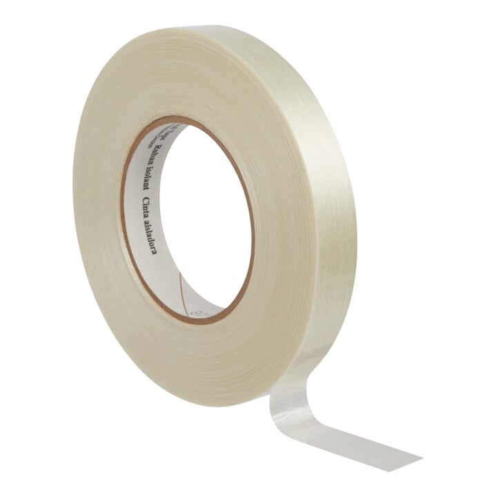 3M Deutschland Ruban isolant verre polyester 25 mm x 55 m, transparent Scotch 45 25x55