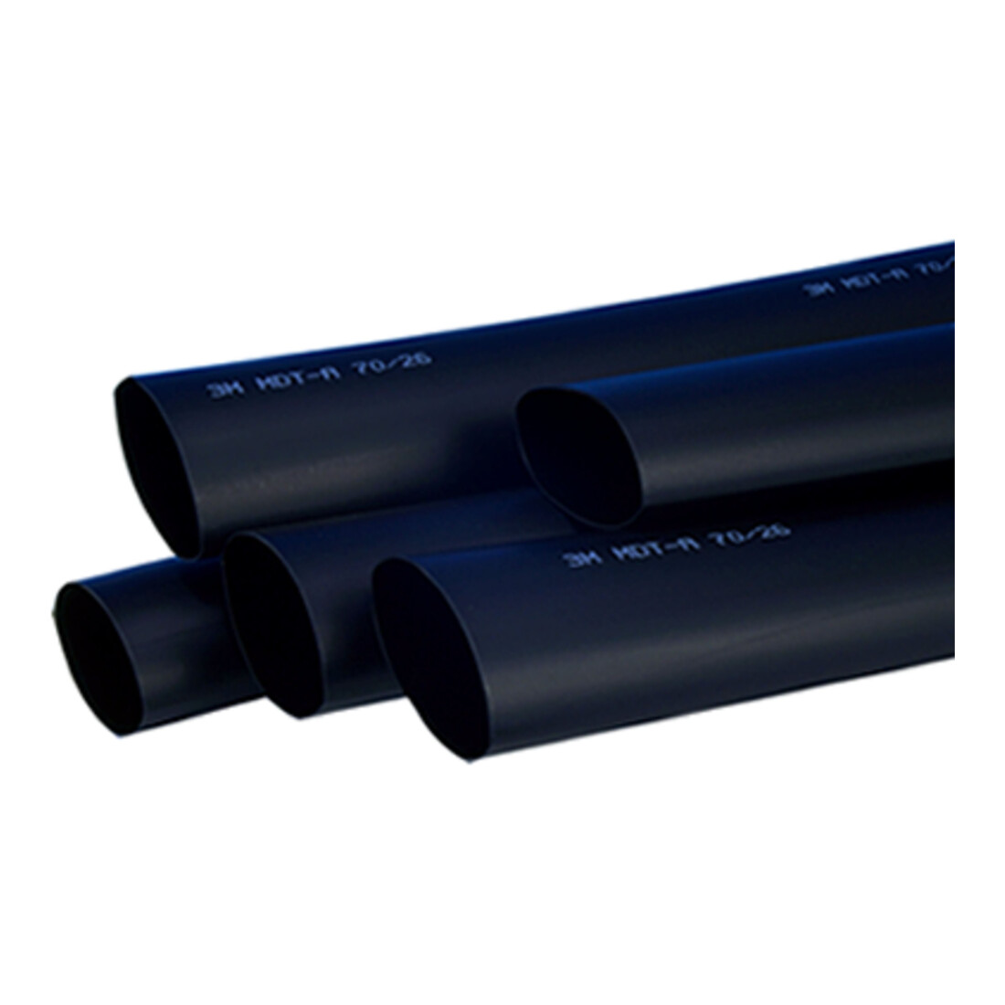 3M Deutschland Warmschrumpfschlauch dünnw 39/13 mm, schwarz GTI 3000 sw