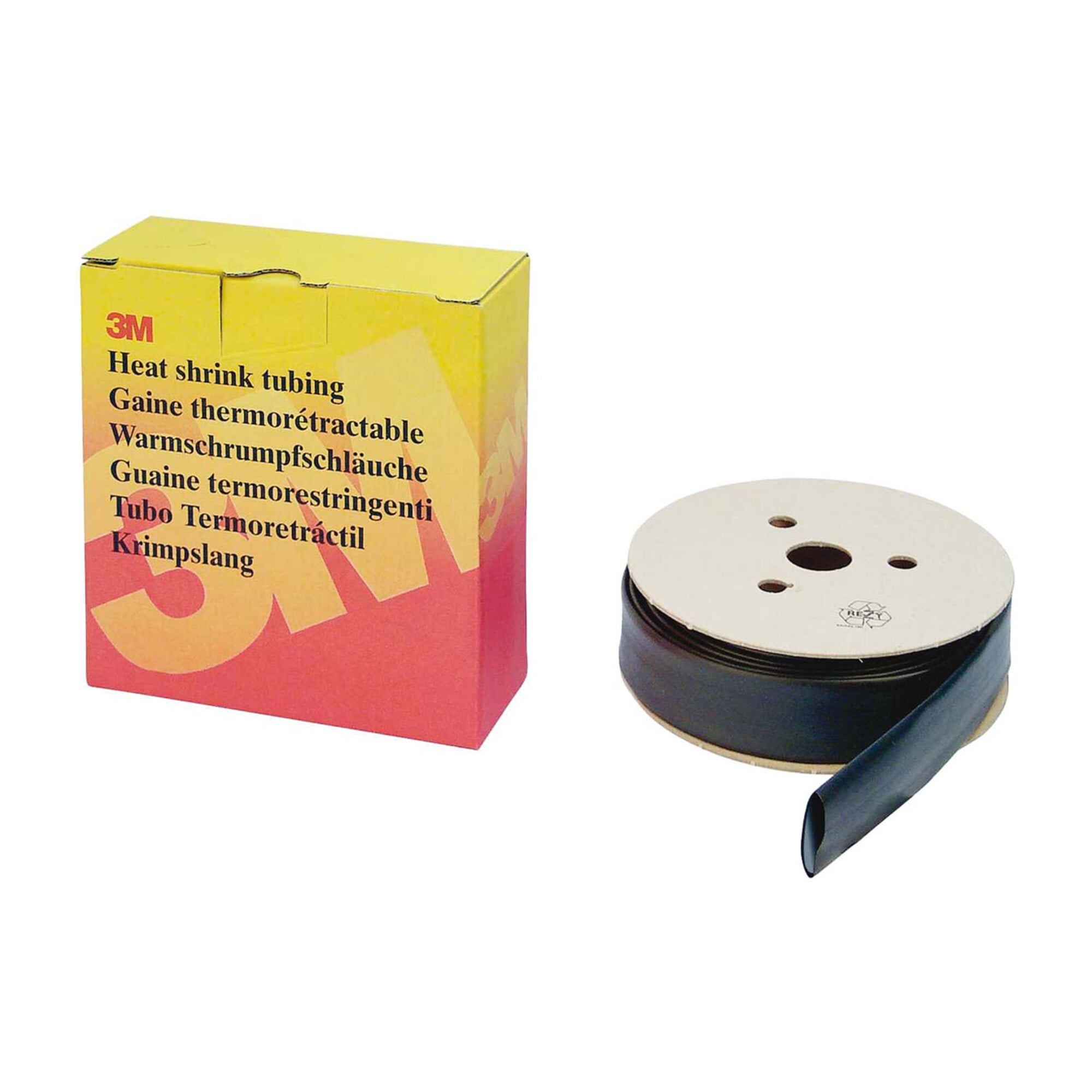 3M Deutschland Warmschrumpfschlauch Rolle 6/2 mm,sw,dünnw. HSR 3000 6,0/2,0 sw