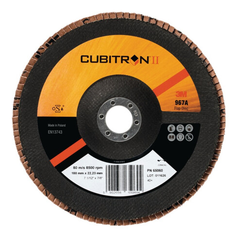 3M Disco abrasivo Cubitron II piatto