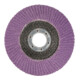 3M Disco abrasivo lamellare 769F, platorello in fibra di vetro conico, Ø115mm, grana 60-3