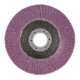3M Disco abrasivo lamellare 769F, platorello in fibra di vetro piatto, Ø115mm, grana 40-3