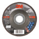 3M Disco abrasivo lamellare 769F, platorello in fibra di vetro piatto, Ø115mm, grana 80-1