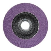 3M Disco abrasivo lamellare 769F, platorello in fibra di vetro piatto, Ø125mm, grana 40