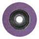 3M Disco abrasivo lamellare 769F, platorello in fibra di vetro piatto, Ø125mm, grana 80-3