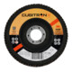 3M Disco abrasivo lamellare 969F Cubitron II, platorello in fibra di vetro, piatto-1