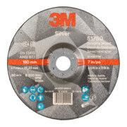 3M Disco abrasivo per sgrossatura, Silver, 230x7mm