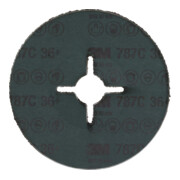 3M Disco in fibra (CER) 787C, Ø115mm, grana 120-3