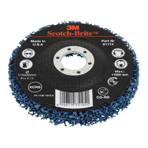 3M Disque de nettoyage grossier (SiC), CG-RD,⌀ disque: 115 mm