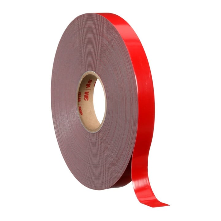 3M Doppelseitiges Klebeband 4611F 19mmx33mx1,1mm dunkelgrau