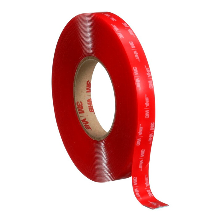 3M Doppelseitiges Klebeband 4910F 19mm x 33m x 1mm hochtransparent