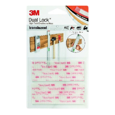 3M Dual Lock Haute Technologie Pression 4 x 19 mm x 10 cm