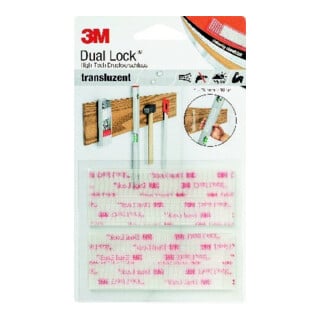 3M Dual Lock High-Tech Druckvers. 4 x 19 mmx10cm