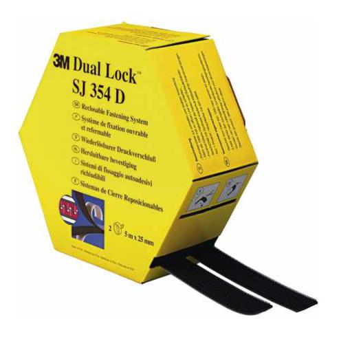3M Dual Lock SJ354D Flexibl.Druckverschluss 2x5m