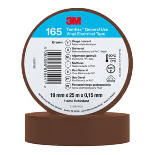 3M Elektro-Isolierband Temflex165 19 x 25mm braun