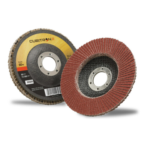 3M Fächerscheibe Cubitron II 967A D.125mm K.80 fl.INOX CO