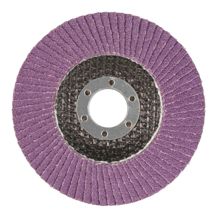 3M Fächerschleifscheibe 769F, Glasgewebeteller flach,⌀ 115 mm, Körnung: 60