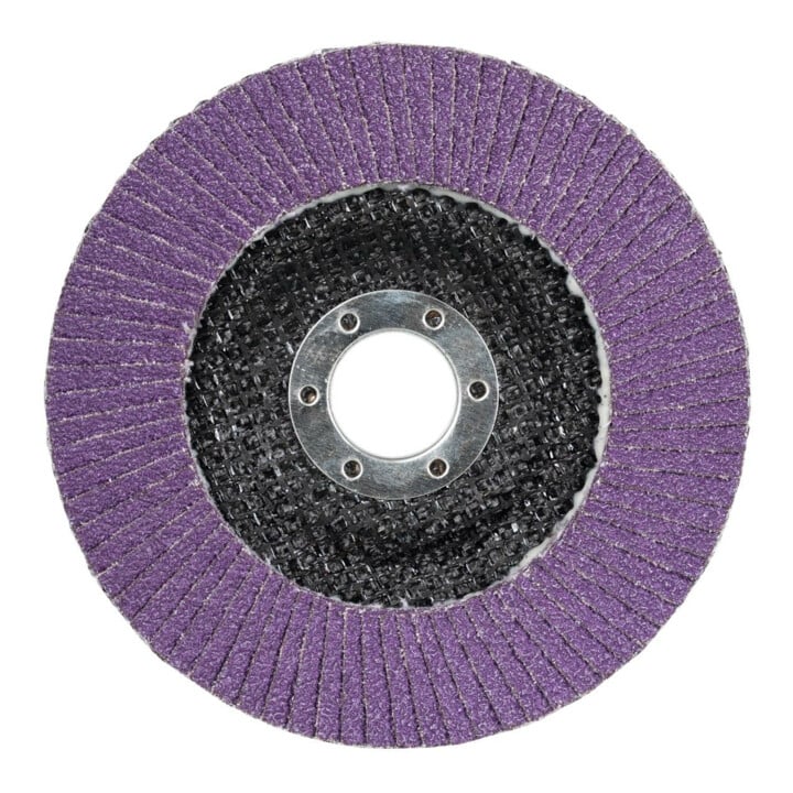 3M Fächerschleifscheibe 769F, Glasgewebeteller flach,⌀ 125 mm, Körnung: 60