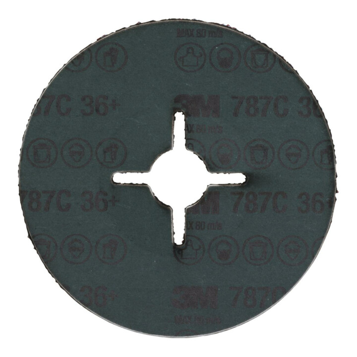 3M Fiberscheibe (CER) 787C,⌀ 178 mm, Körnung: 120