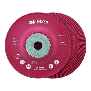 3M Fiberscheiben-Stützteller Hart/gerippt 180 Mm