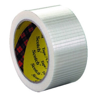 3M Filamentklebeband 8959 Transparent, 25 mm x 50 m Scotch