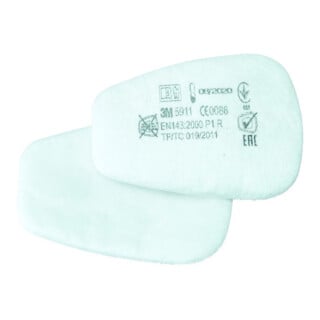 3M Filtre à insert non tissé 5911, P1R