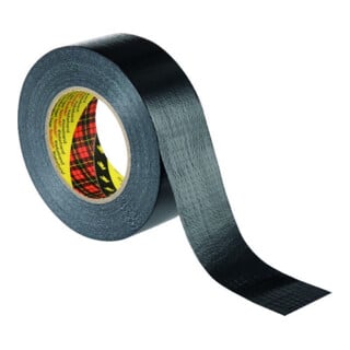3M Formflexibles Universal Gewebeklebeband 2904 Schwarz, 48 mm x 50 m
