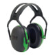 3M Gehörschutz Kapseln X1A schwarz/grün-1