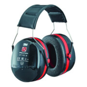 3M Gehörschutz Optime lll Kapseln schwarz/rot