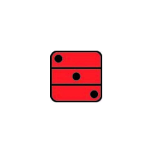 3M Gehoorbeschermingskappen X3A zwart/rood