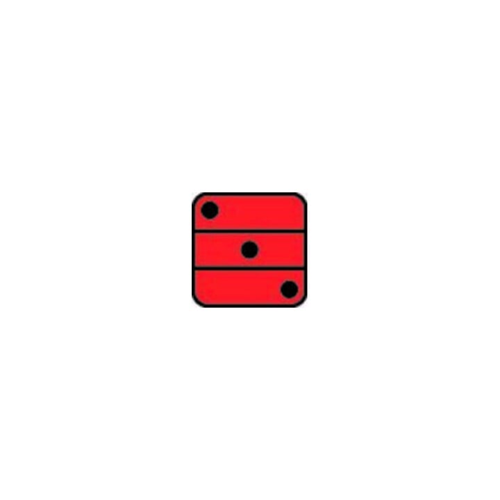 3M Gehoorbeschermingskappen X3A zwart/rood
