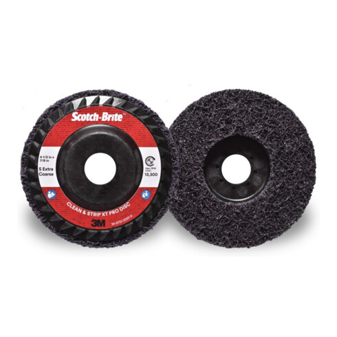 3M Grobreinigungsscheibe mit Teller, Ø 125 mm XT-RD PRO