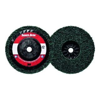 3M Grobreinigungsscheibe mit Teller, Durchmesser 115 mm XT-RD PRO Extra Cut