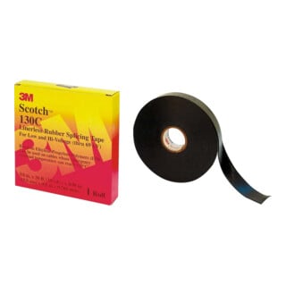 3M Isolant caoutchouc adhésif 19mm x 9m Scotch 130C 19x9