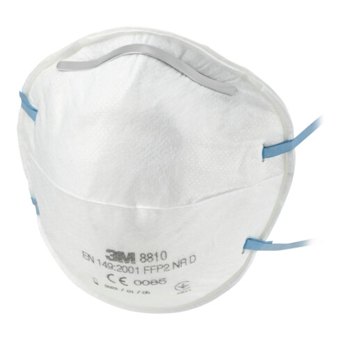 3M Jeu de masques de protection respiratoire Série 8000 P2
