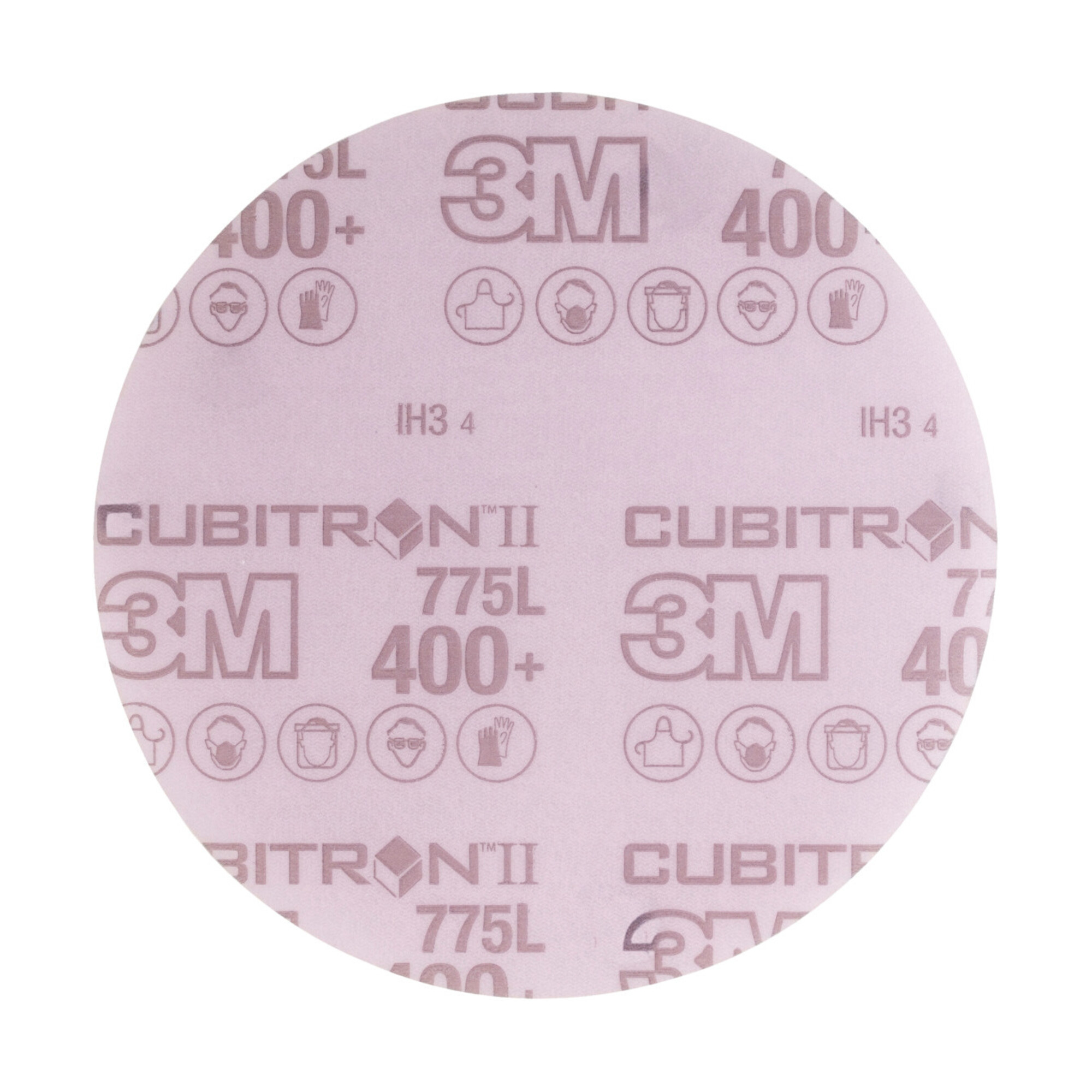 3M Klett-Schleifscheibe (CER) Hookit 775L Ungelocht, 150 mm, Körnung: 220