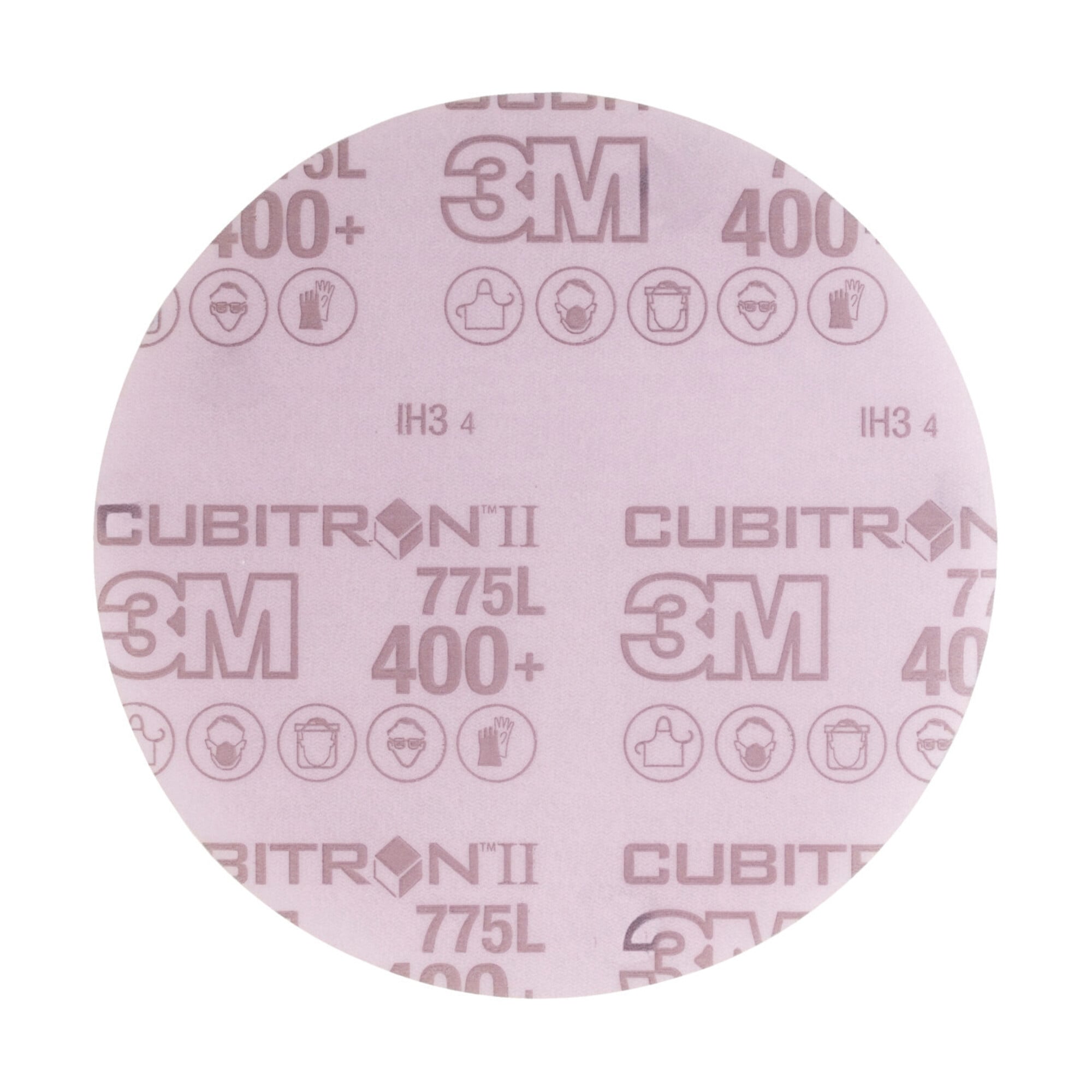 3M Klett-Schleifscheibe (CER) Hookit 775L Ungelocht, 150 mm, Körnung: 320