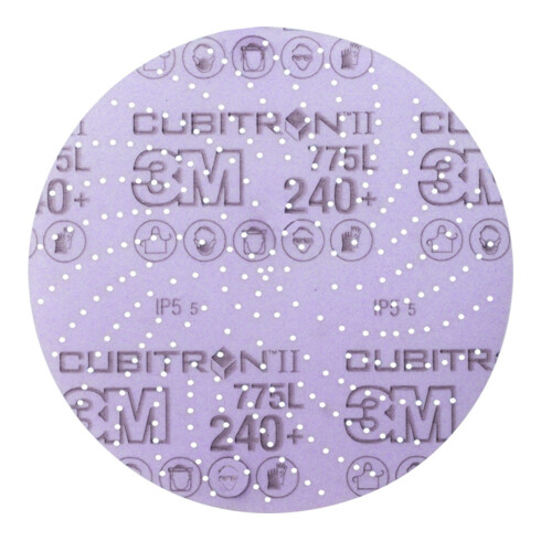 3M klittenbandschuurschijf (CER) Hookit 775L Multi-hole