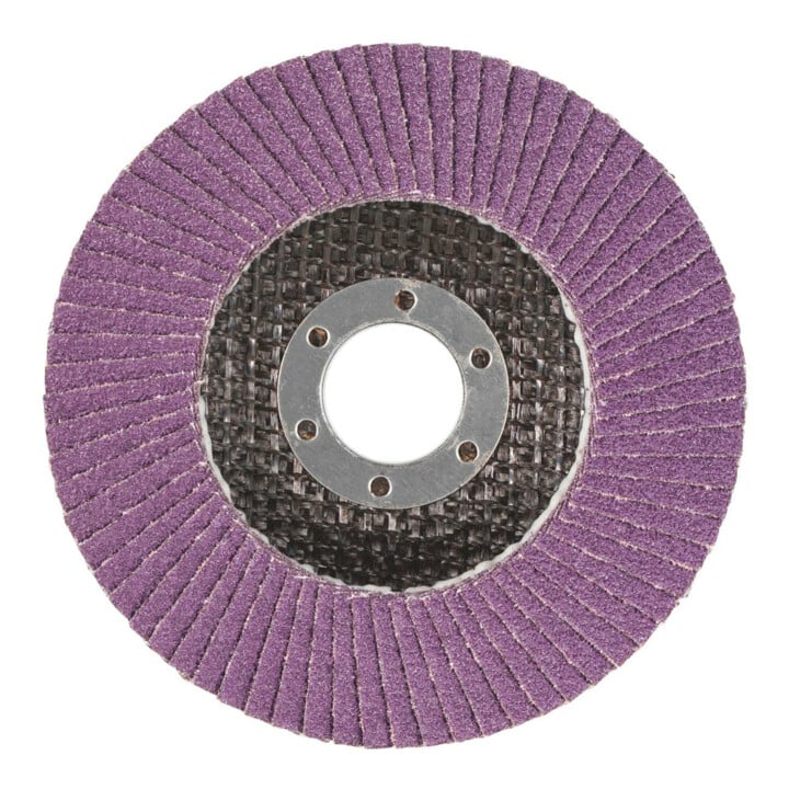3M Lamellenslijpschijf 769F, glasweefselschotel vlak, ⌀ 115 mm, Korrelgrootte: 60