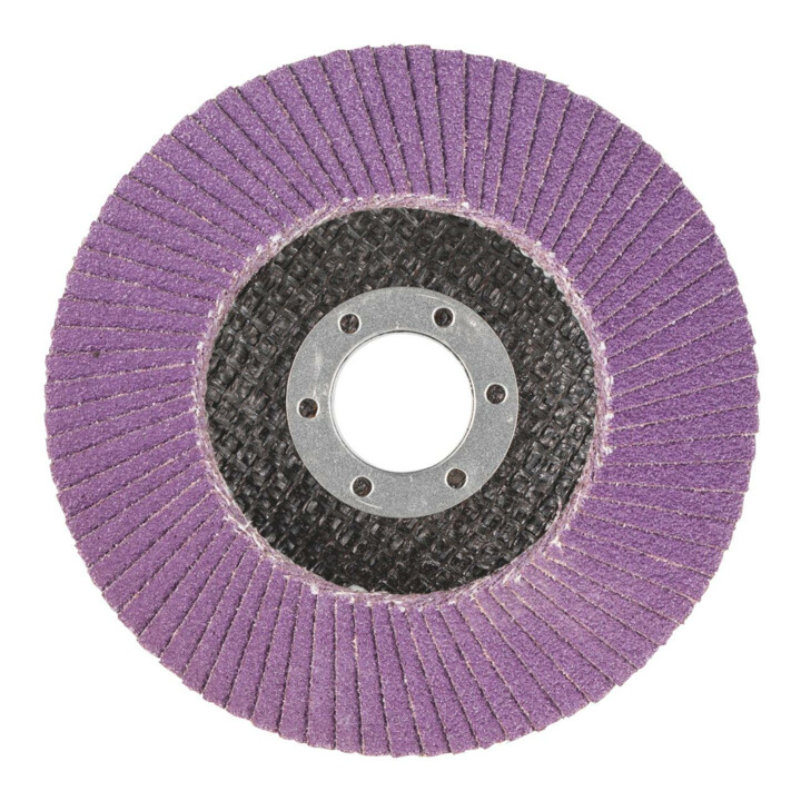 3M Lamellenslijpschijf 769F, glasweefselschotel vlak, ⌀ 115 mm, Korrelgrootte: 80