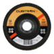 3M lamellenschijf 969F Cubitron II, glasvezelschijf, plat-1