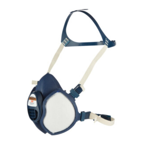 3M Maschera per solventi 4251 FFA1P2RD con bardatura a 4 punti per la testa
