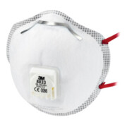 3M Mascherina di protezione 8833 FFP3NRD l=30V e VLEP EN149:2001+A1:2009